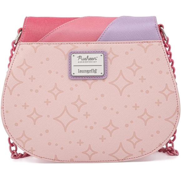 NWT Loungefly Pusheen Unicorn Ombré Chain Strap Crossbody Bag - Picture 5 of 11